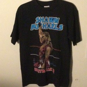 WWE Shawn Michaels T- shirt vintage Heartbreak Kid Medium WWF 90s black Rockers